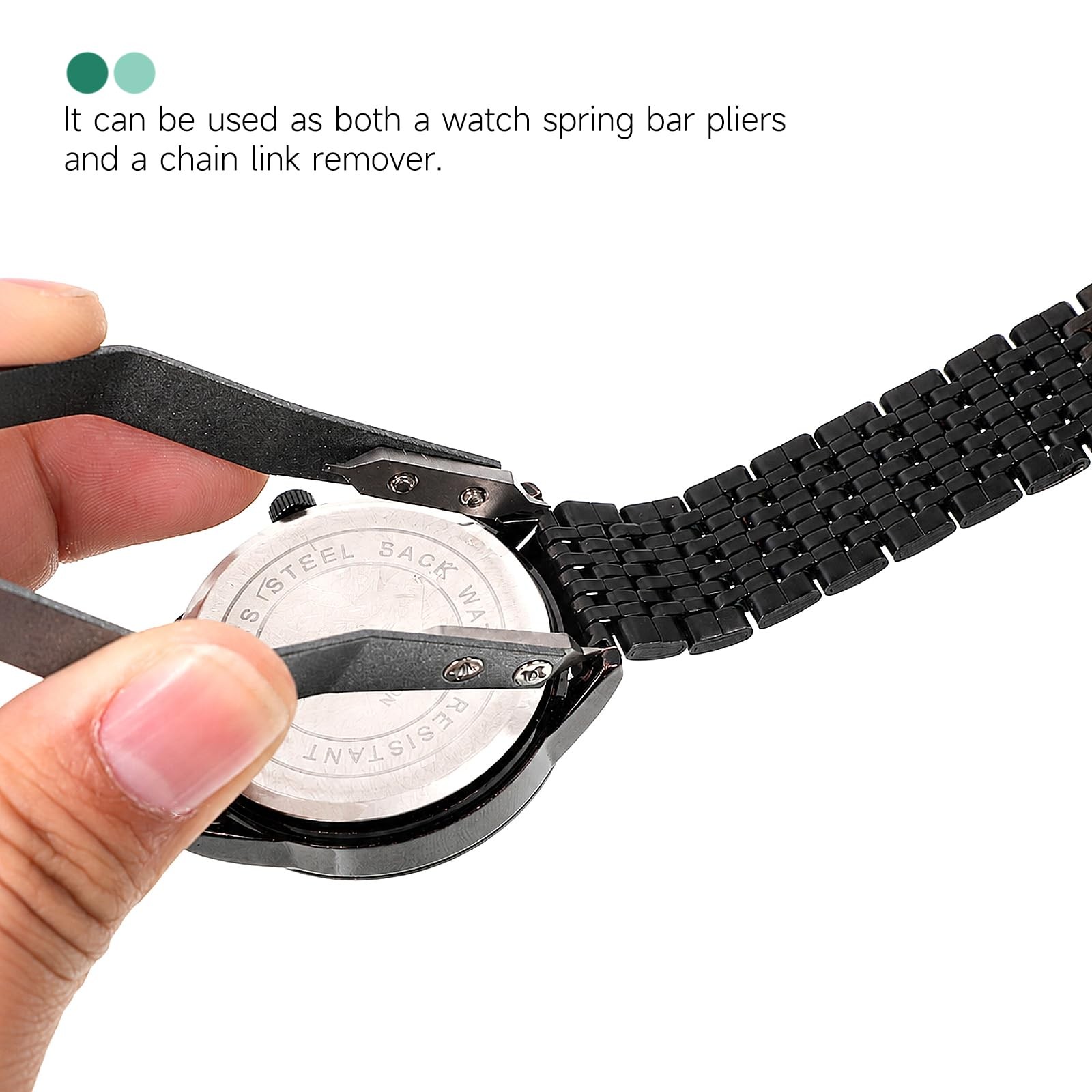 7825 Spring Bar Tweezer, Spring Bar Plier Removal Tool, V Shaped Watches Spri…
