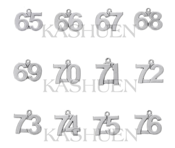 Happy 60th Birthday Grandma Gift Number 60 61 62 63 64 65 66 67 68 69th Necklace