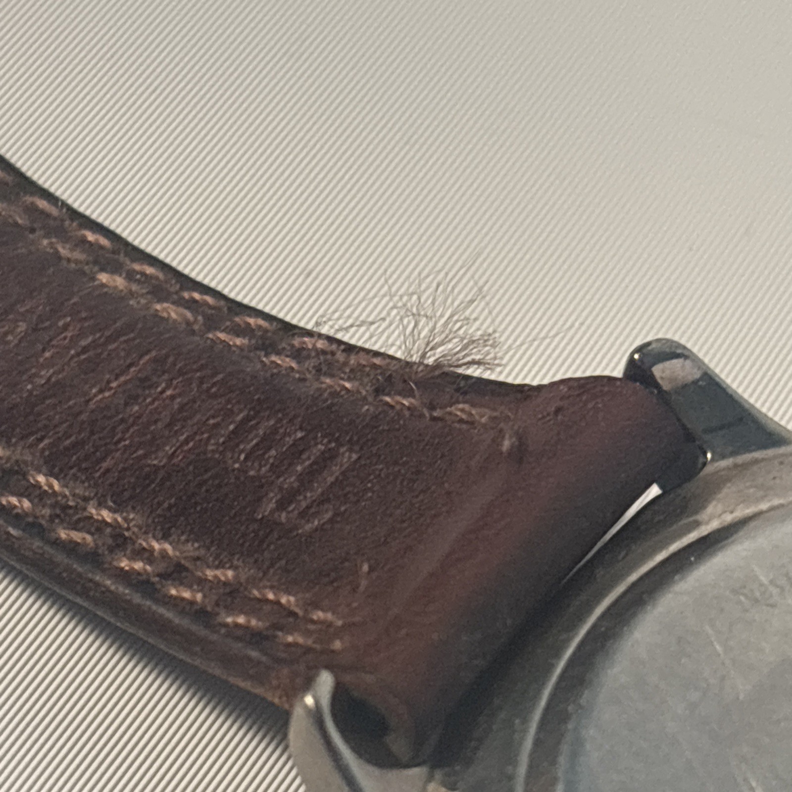 Vintage Timberland 11271G Ana-Digi Indiglo Field Watch New Battery Leather Band