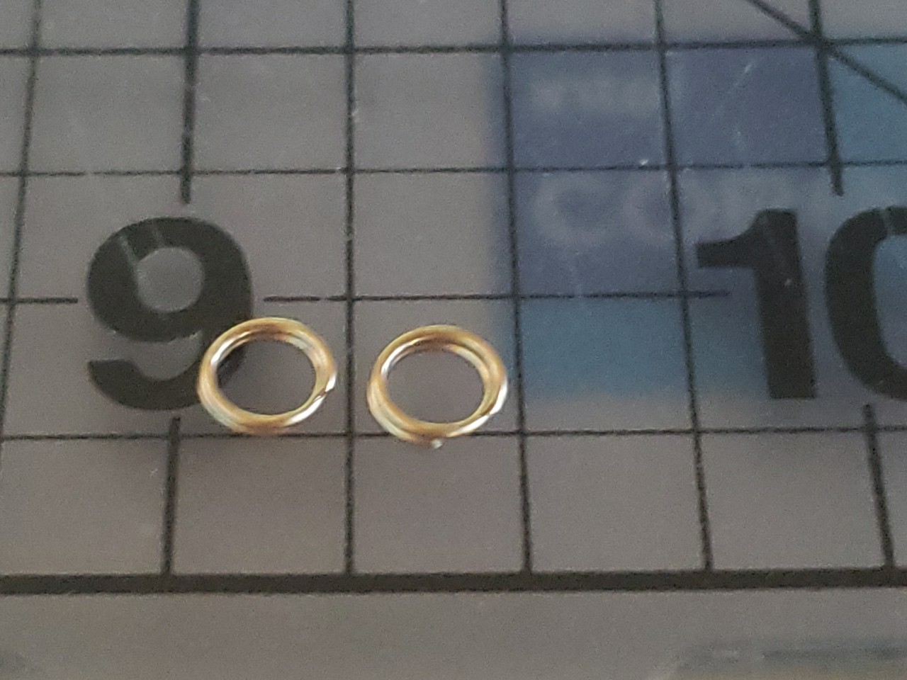 2 Pc 5mm 14k Solid Yellow Gold Round Split Jump Ring