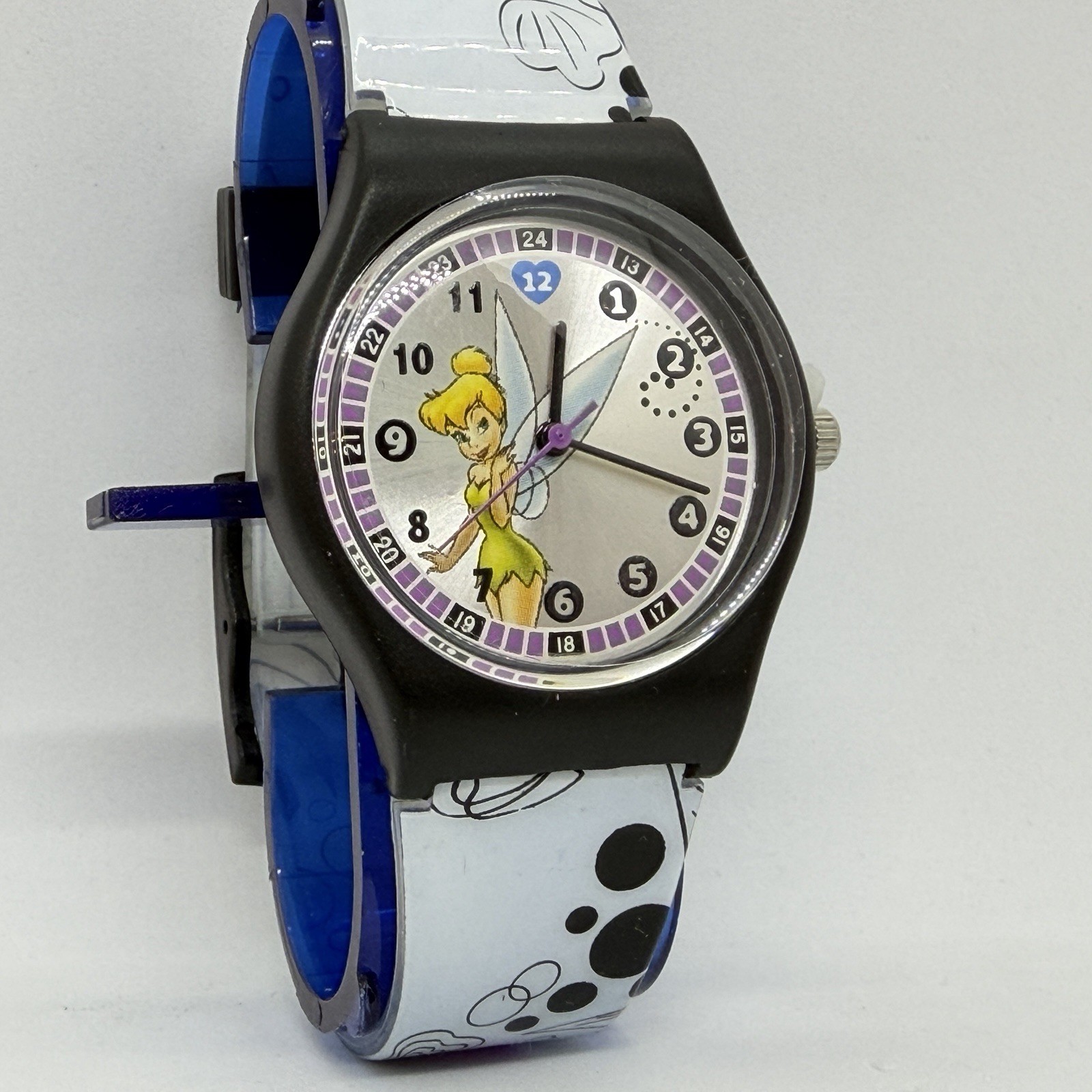 Nurse Mates Disney Character Tinkerbell Fairy nurse watch silicone strap