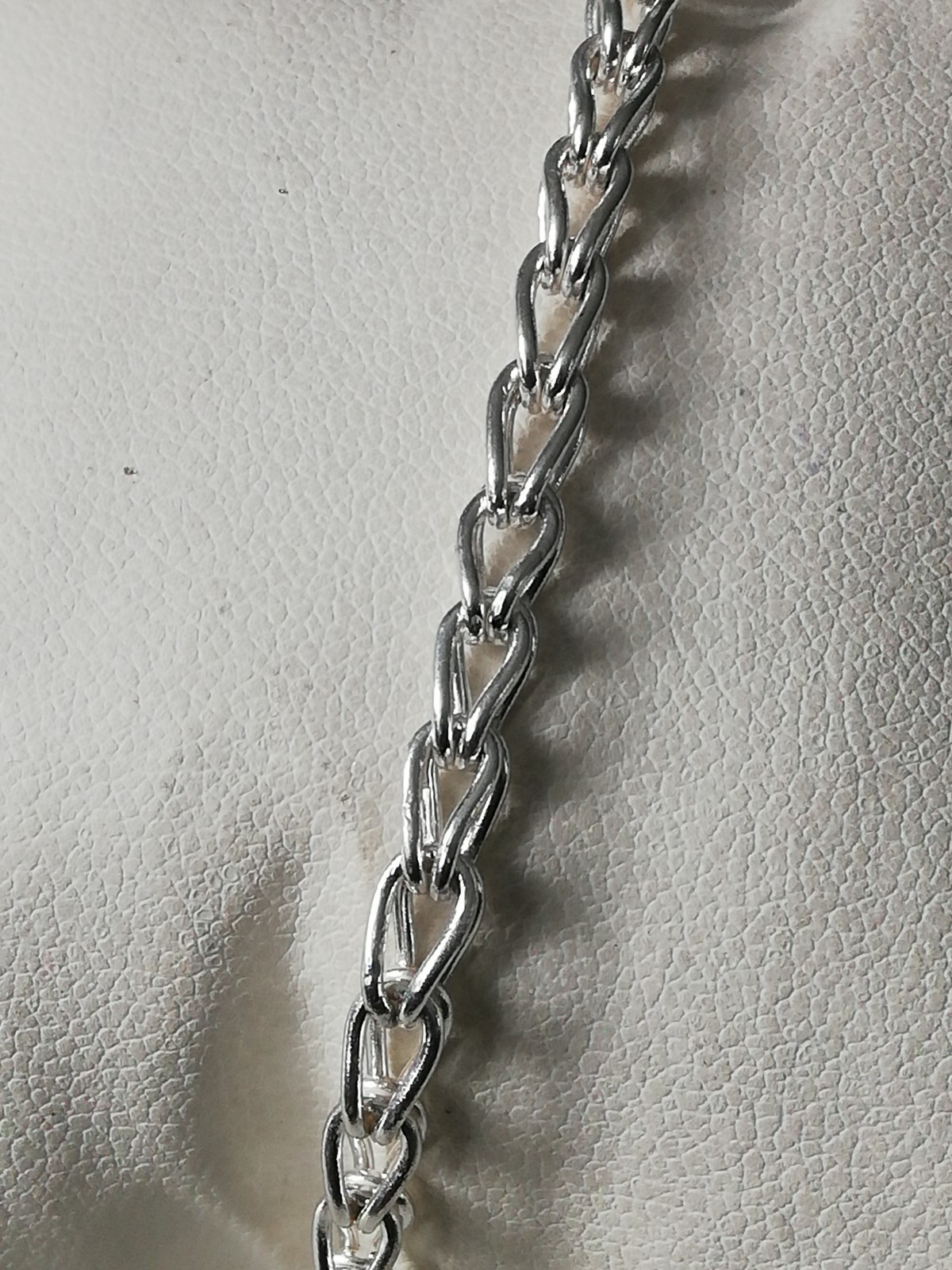 .925 Solid Silver Bizantine Bracelet Biker Gothic Men’s New.