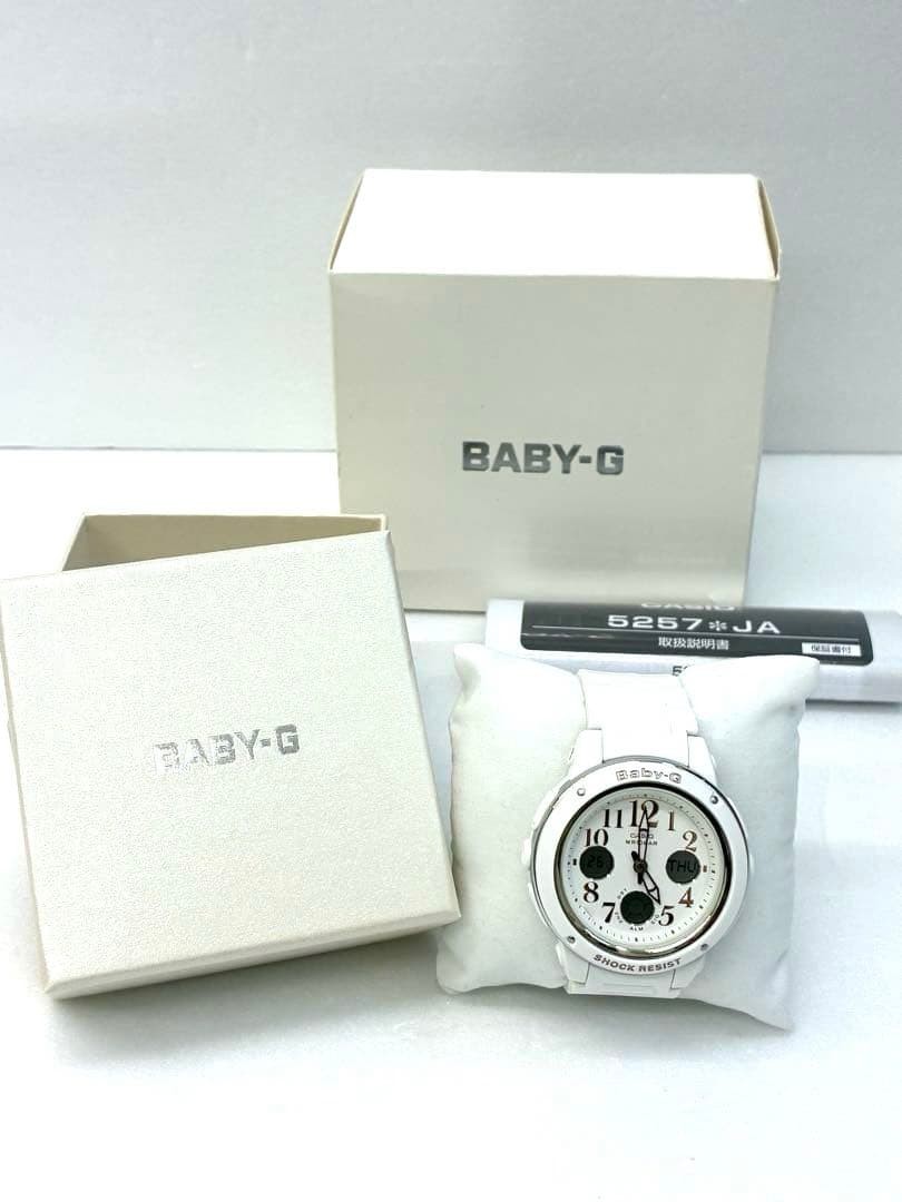 Casio Baby-G BGA-150EF Women’s Ana-Digi Watch White near mint box included