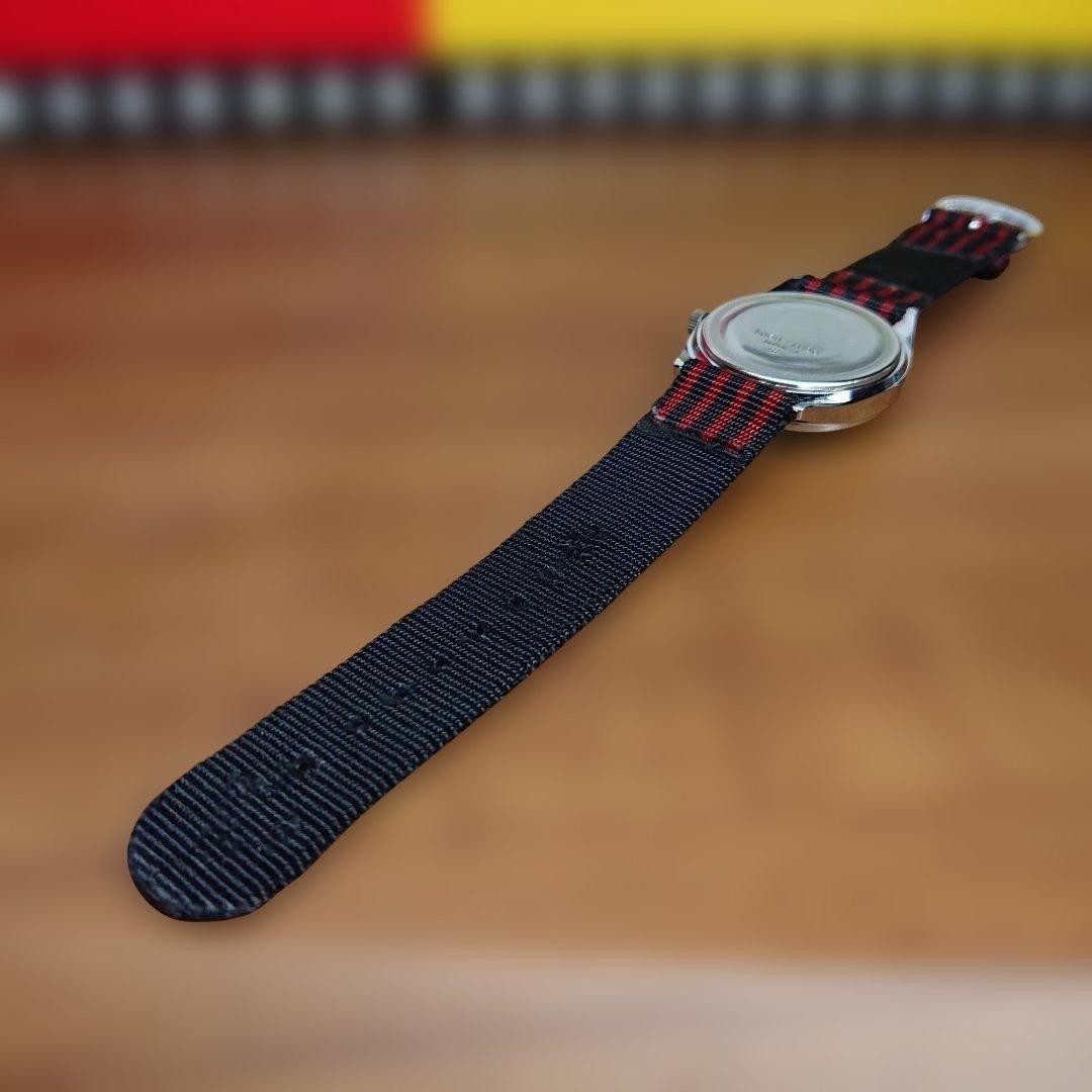 SEIKO Disney Time Mickey Mouse Manual 3.4mm Silver Dial 1970s Wristwatch