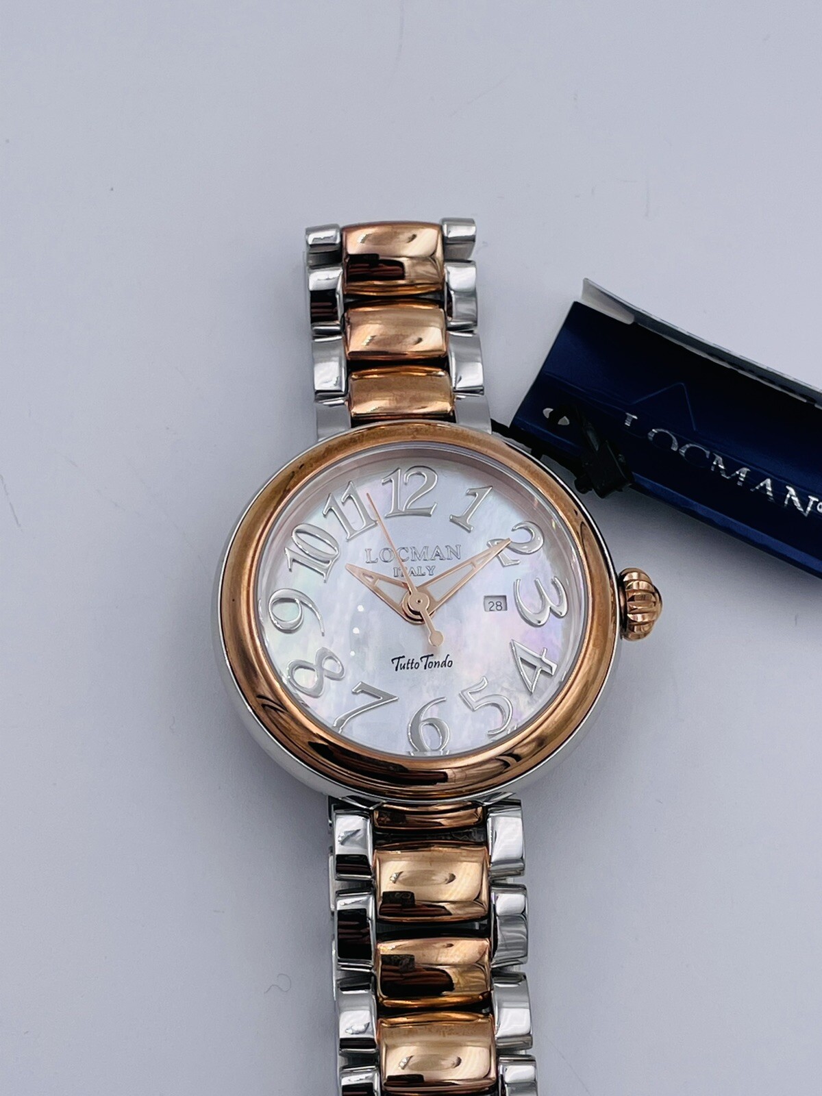 Locman Tutto Tondo Lady Watch 32mm Stainless Steel/Gold 36AOW/660 New