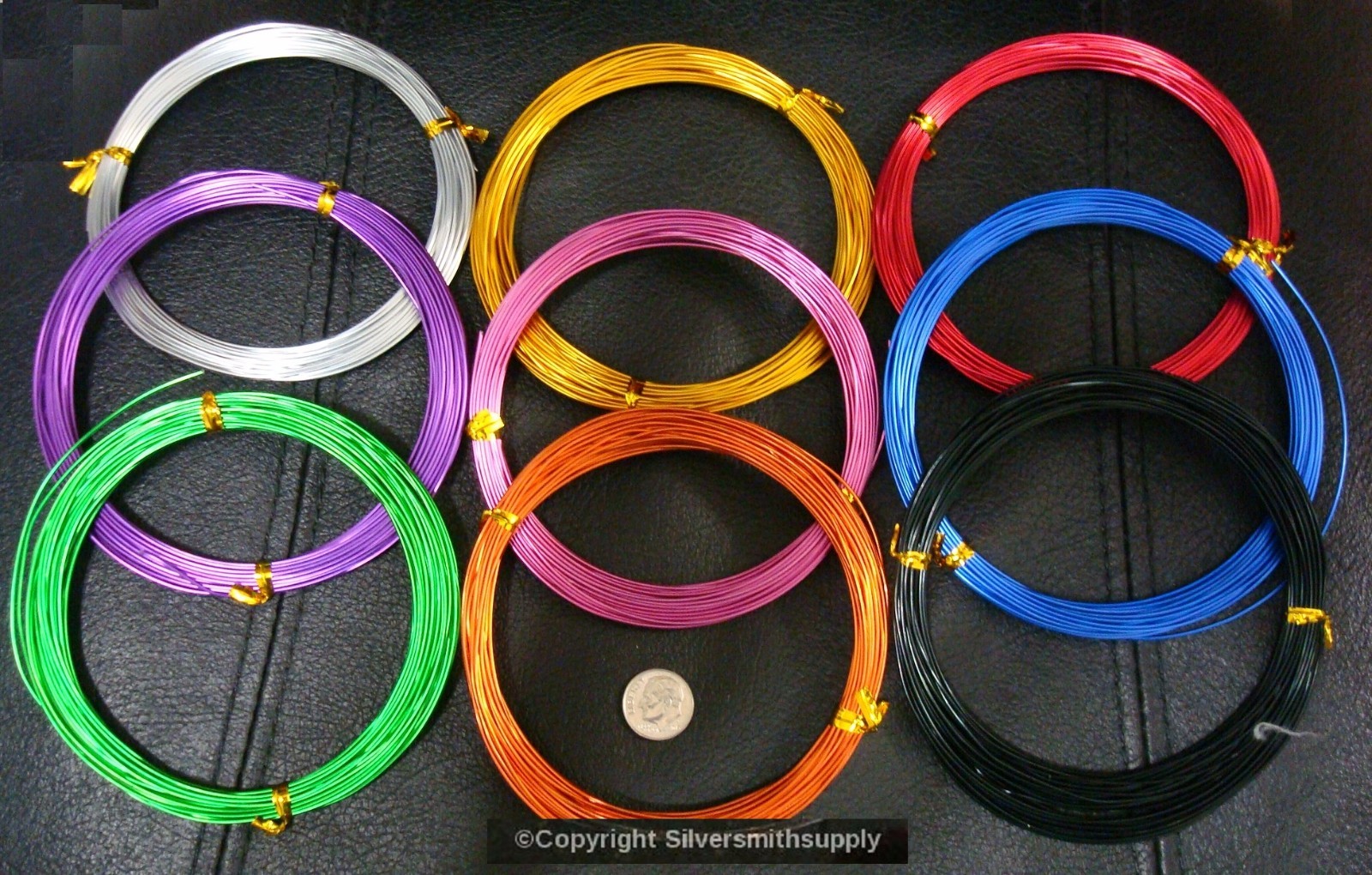 Aluminum jewelry wire 32.5 ft 18 Gauge 10 meters for making wire wrapped jewelry