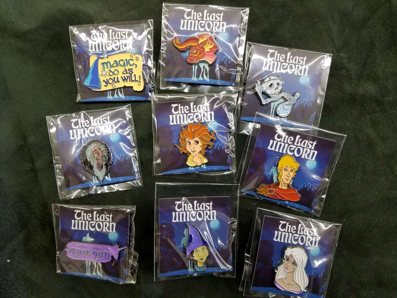 The Last Unicorn – Officially Licensed Enamel Pins