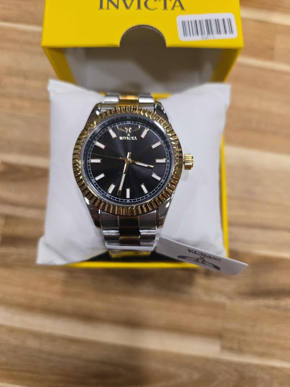 Invicta Specialty I by Invicta Men’s Watch 40mm 69011 Two Tone W/Black Dial New!