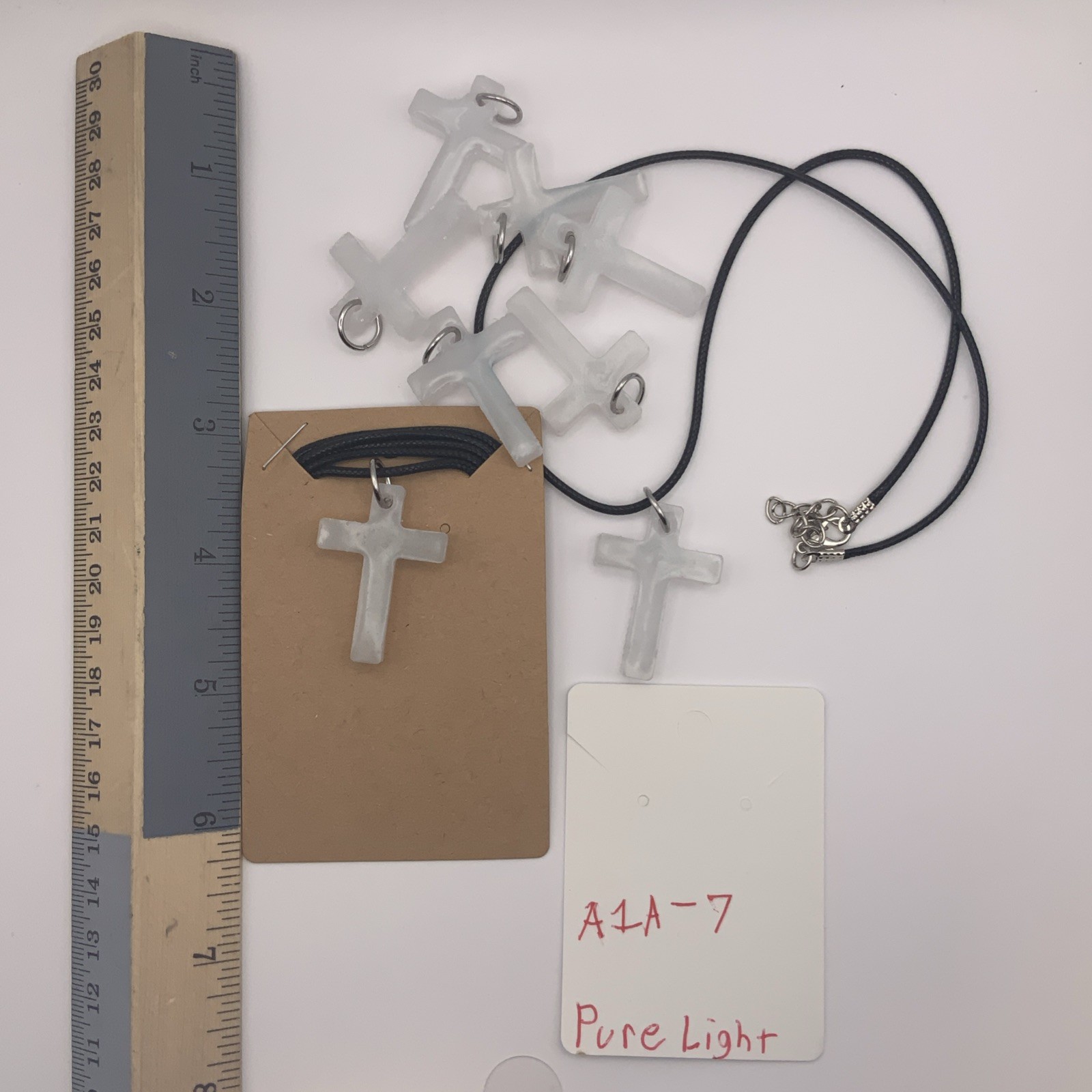 House Of David Handmade Cross Necklace Pure Light Bulk Available
