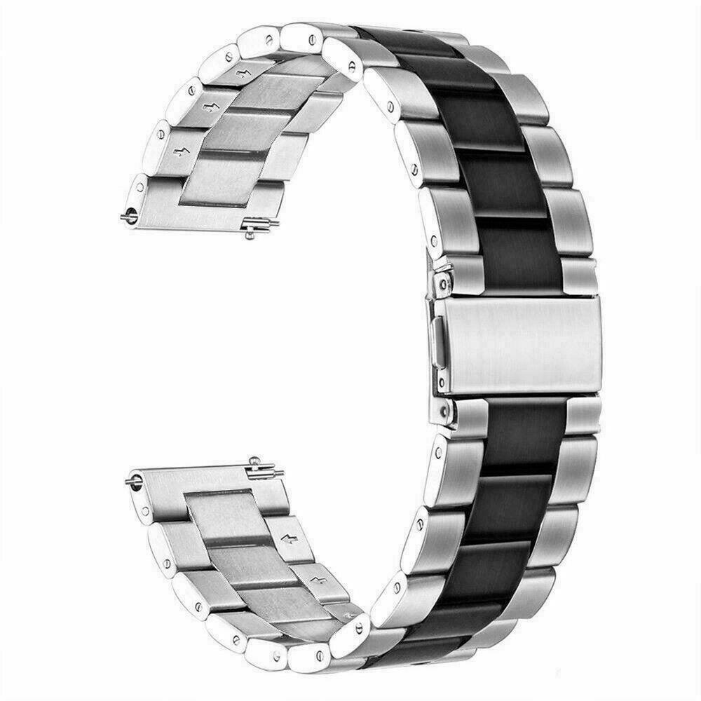 For Huami Amazfit GTR 47mm Light Solid Stainless Steel Watch Band Strap Bracelet