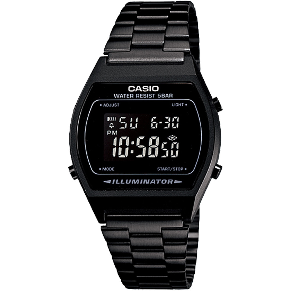 Casio Vintage B640WB-1BMV Men’s Black Digital Stainless Steel Watch New