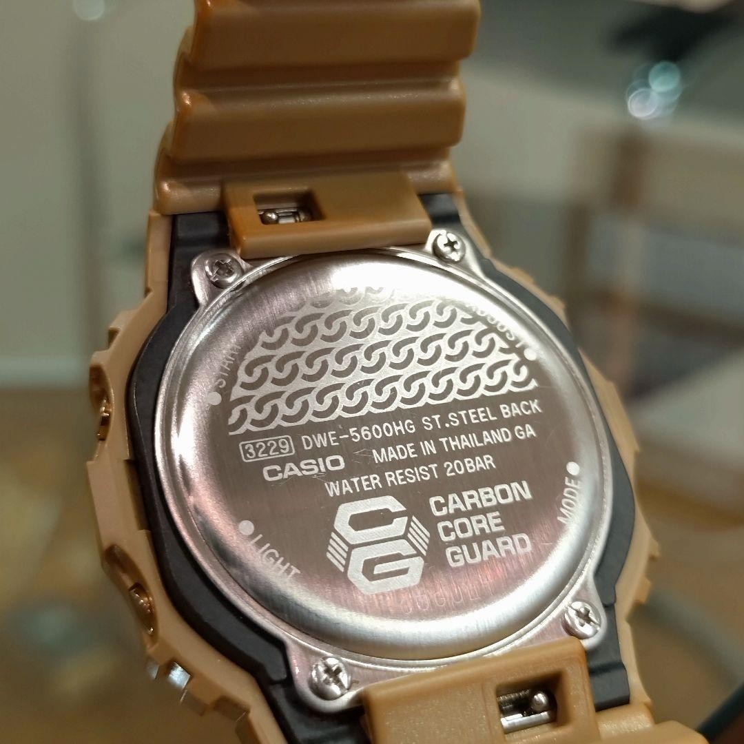 CASIO G-SHOCK DWE-5600HG HIPHOP Quartz Men’s Watch Gold Digital From Japan