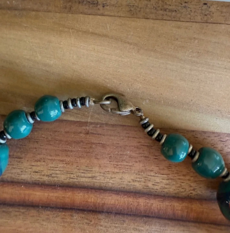 Necklace Bracelet Earrings fashion jewelry handmade beaded Kazuri Africa Kenya