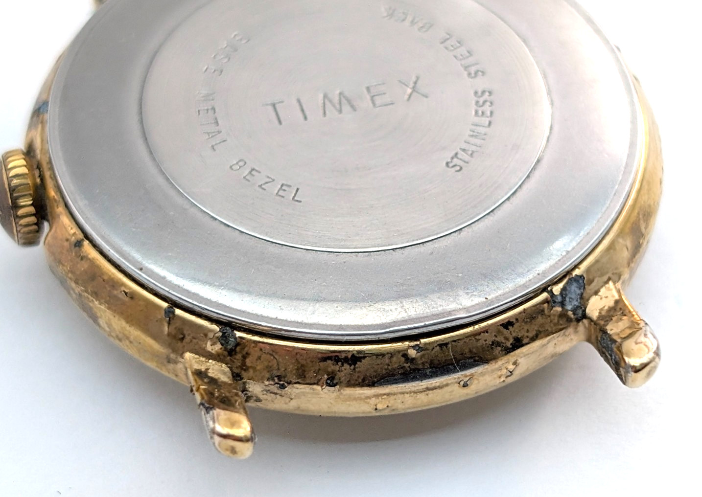 1972 TIMEX Mercury Calendar 16560 2572 Vintage 32mm Watch Movement PARTS REPAIR