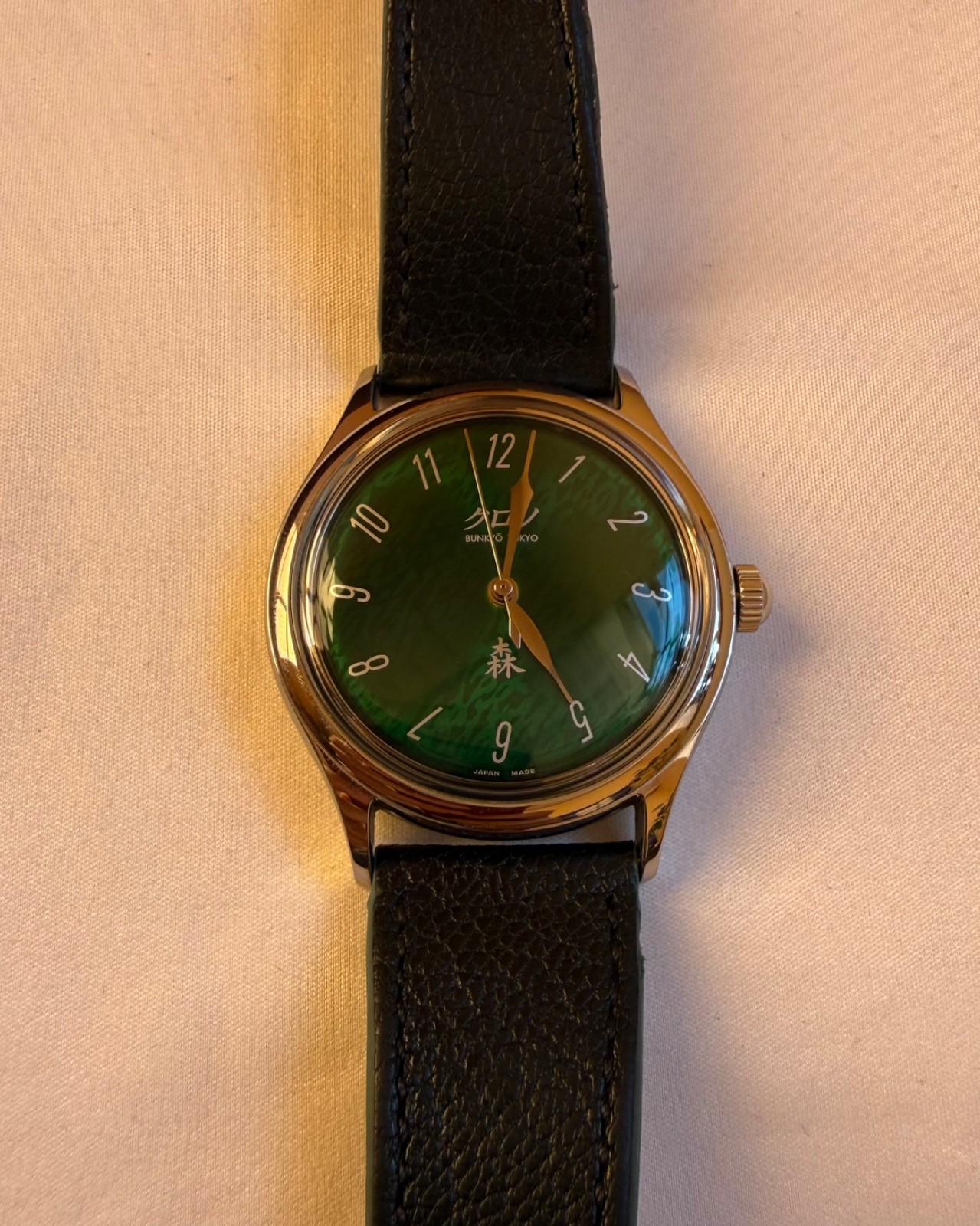 Hajime Asaoka Kurono Tokyo Grand Mori and Sensu NOS watches