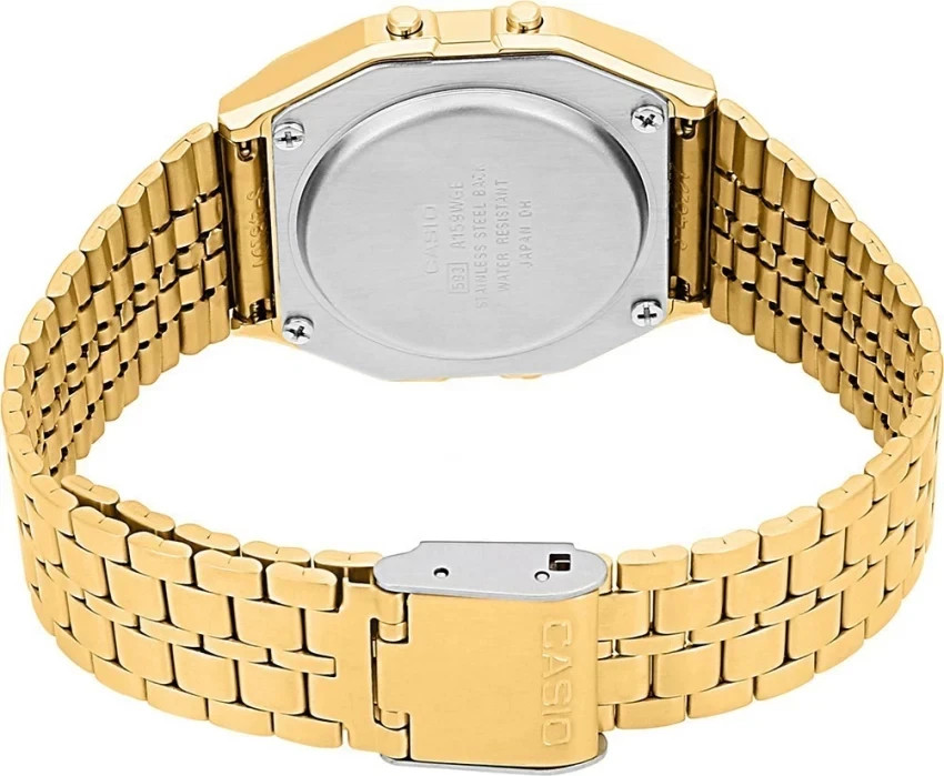 Case A159WGED-1DF Digital Diamond Watch