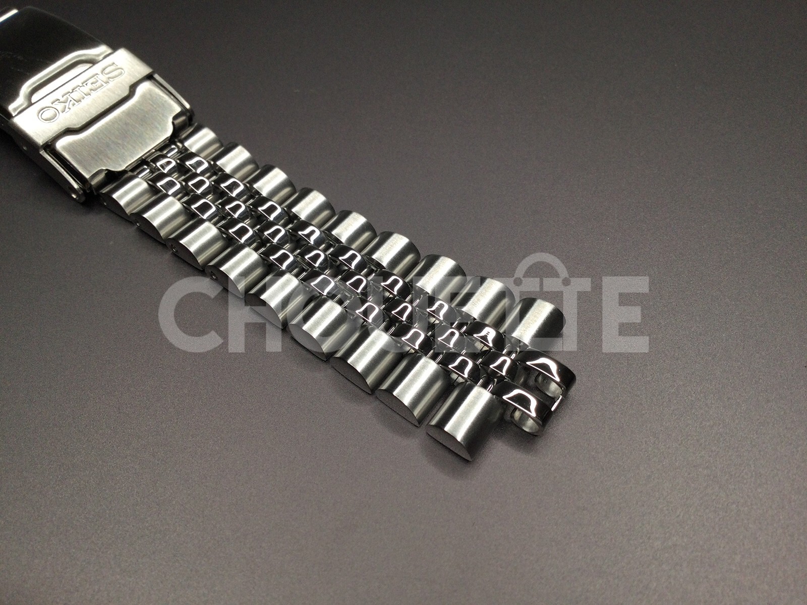 Seiko SKX007, SKX009 22mm Jubilee Stainless Steel Bracelet with PINS – 44G1JZ –