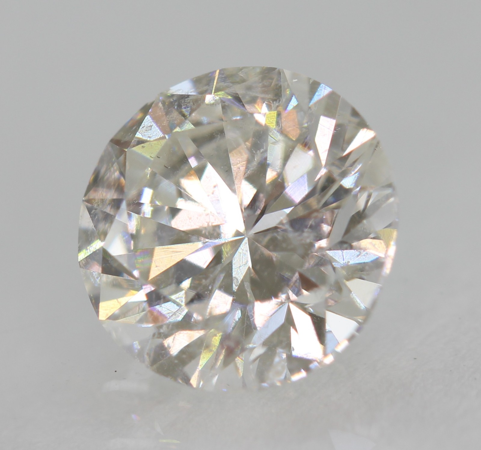 Certified 0.84 Carat F SI1 Round Brilliant Natural EARTH MINED Diamond 6.02mm