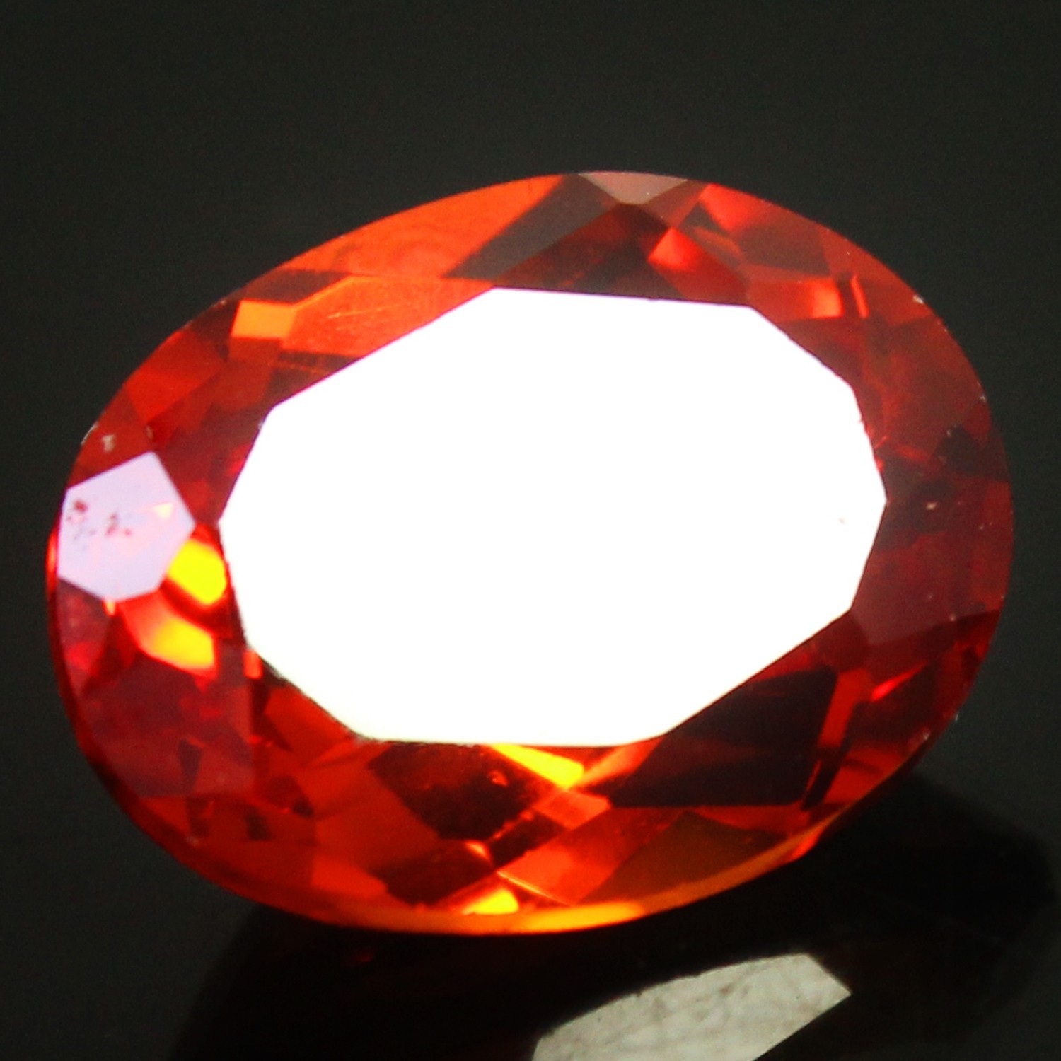 Natural 6.90 Ct Certified Ceylon Padparadscha Sapphire 12×10 MM Oval Gemstone