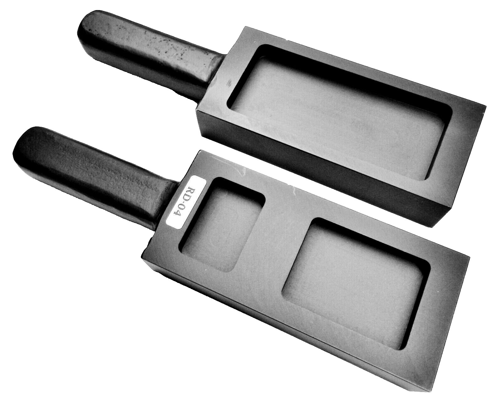 Ingot Mold Cast Iron Cavity 3 Pocket for Bars & Plates 200gr 500gr & 1000gr A-1