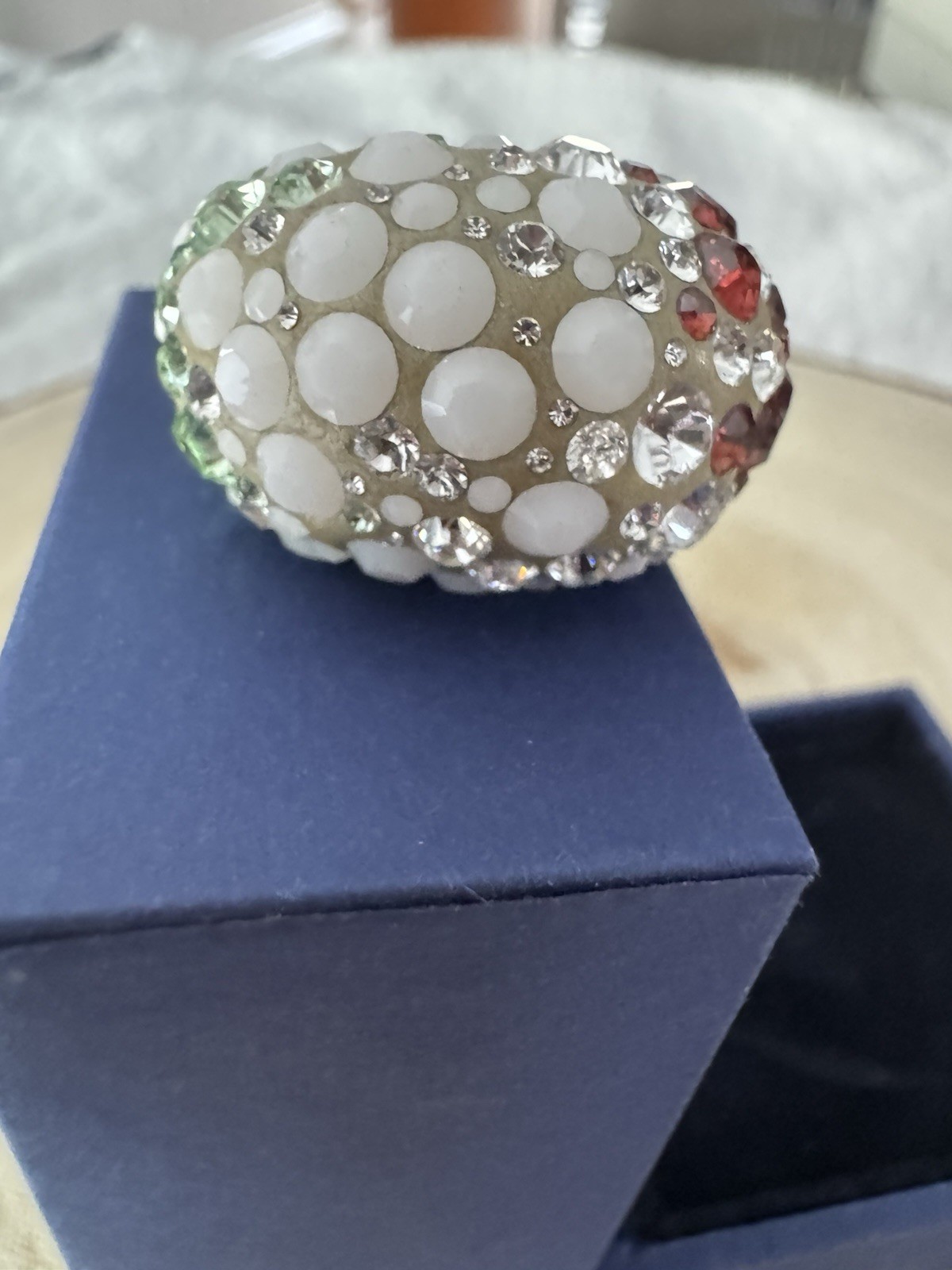 Swarovski Chic Dome Ring Size 52/ 5.75.