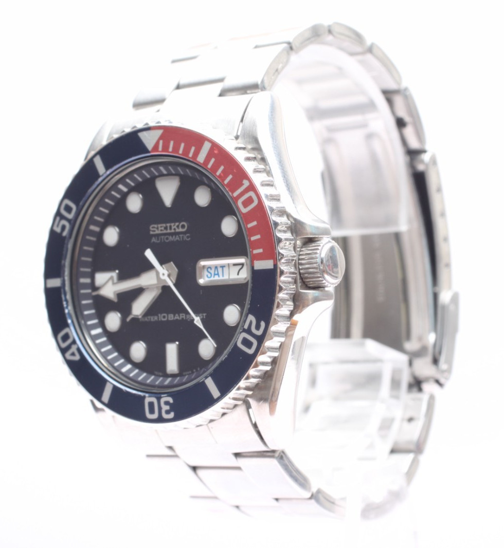 [EXC+5] SEIKO 7S26-0040 40mm Diver B1ue Dial Day/Date Men’s Automatic Watch