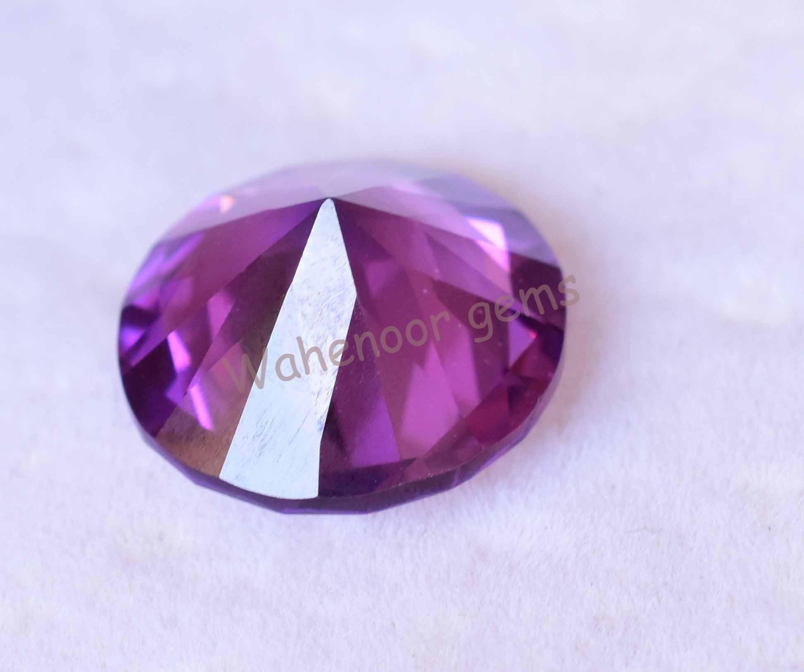 Natural 13.50 Ct Boysenberry Sapphire Round Master Shape AGL Certified Gemstone