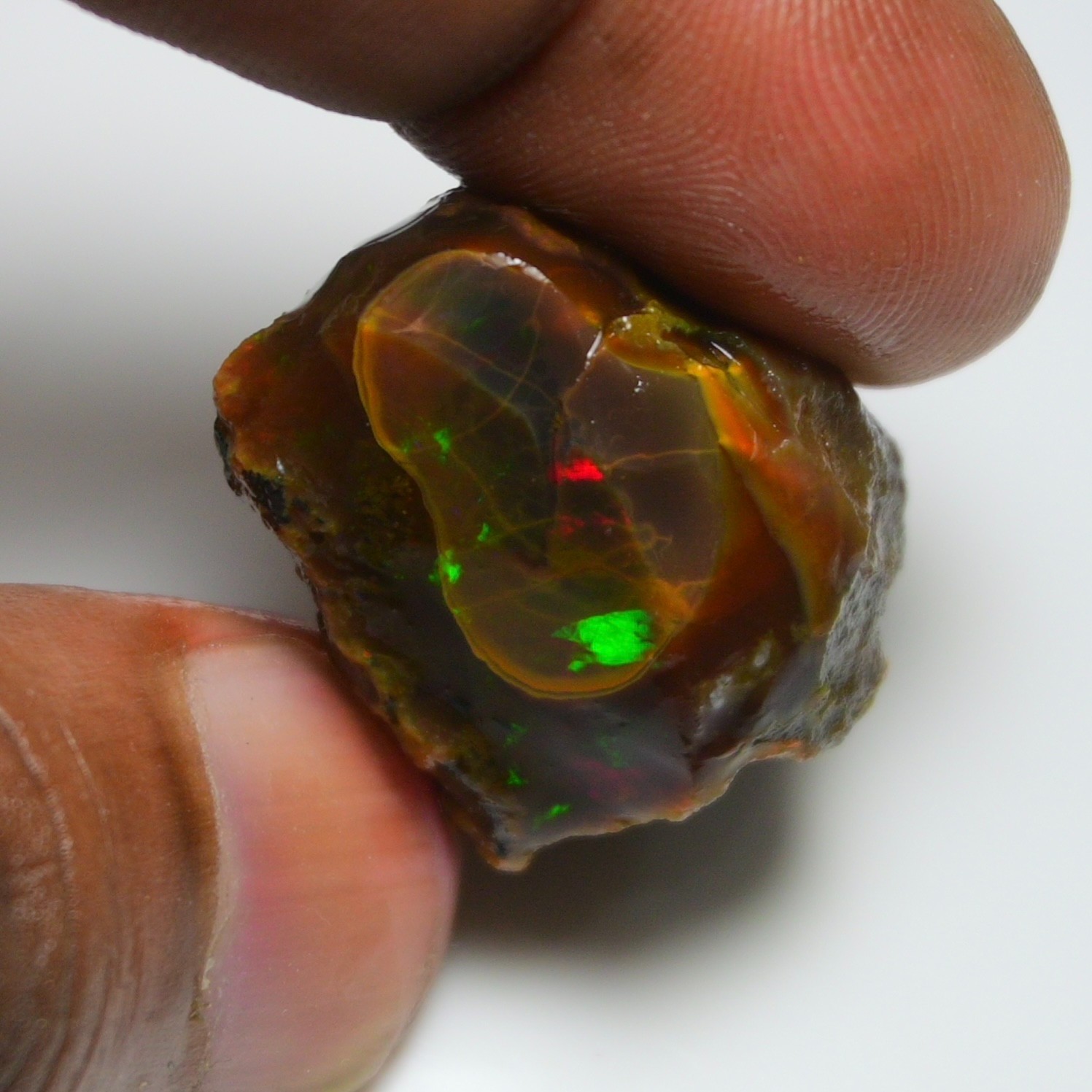 Opal Rough 58.85 Raw, Crystal Opal Specimen, Opal Gemstone