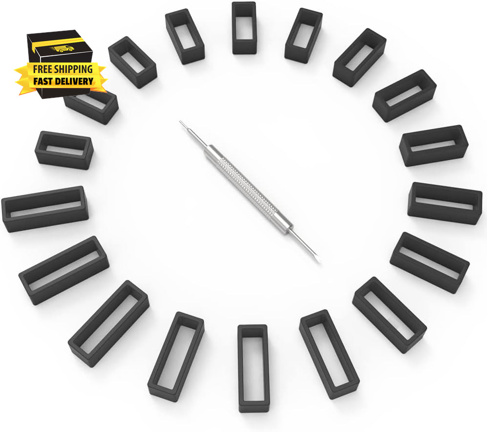 Watch Band Loop, 18Pcs Watch Band Rings with a Spring Bar Tool ⭐️⭐️⭐️⭐️⭐️