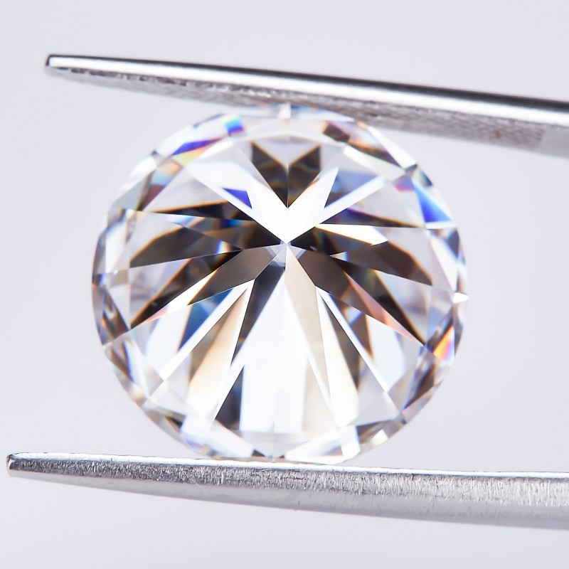 Small Sizes Loose Moissanite 0.8-1.9mm D Color VVS1 for Jewelry Making Wholesale