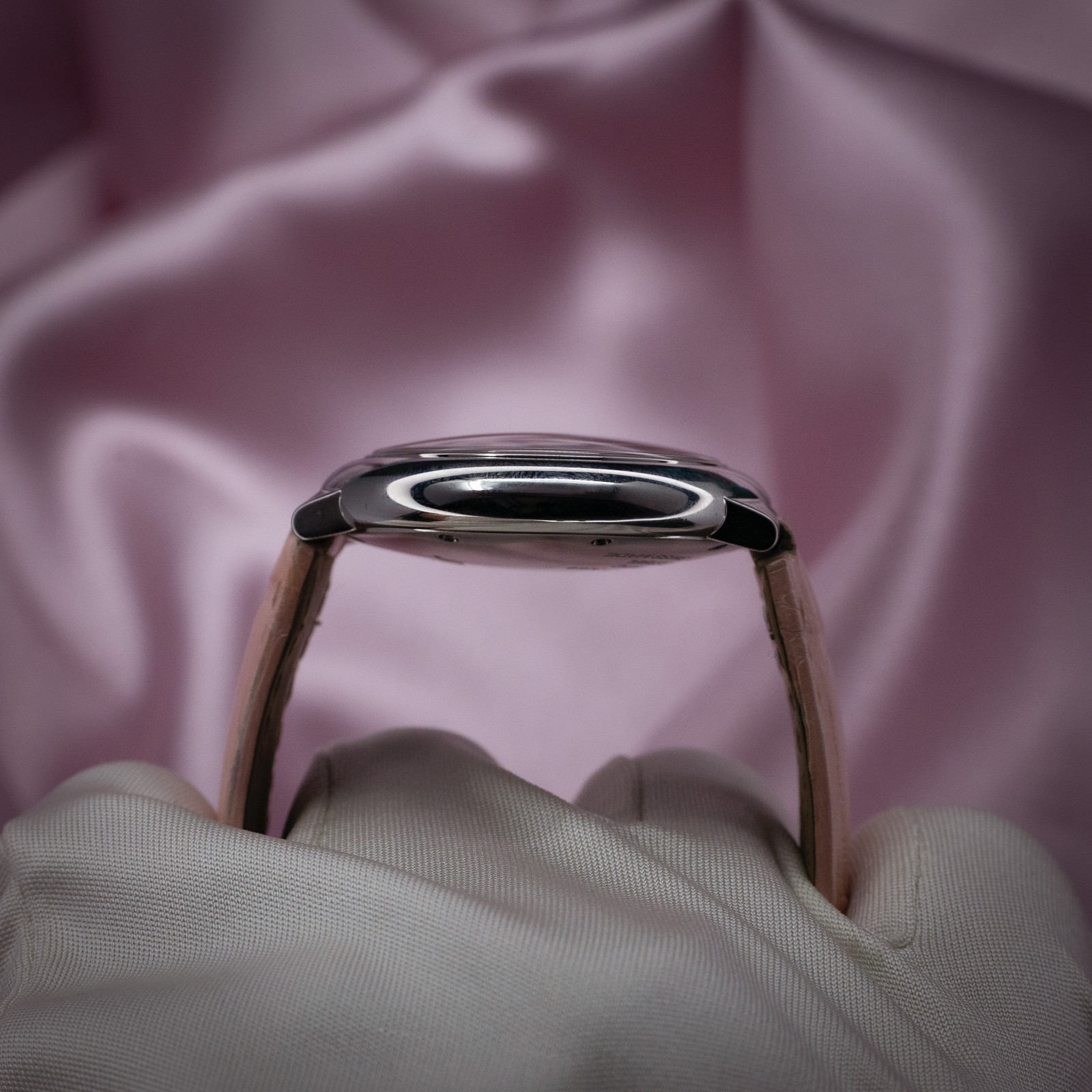 Cartier Ballon Bleu Pink Dial 33mm Automatic Steel Full Set WSBB0002