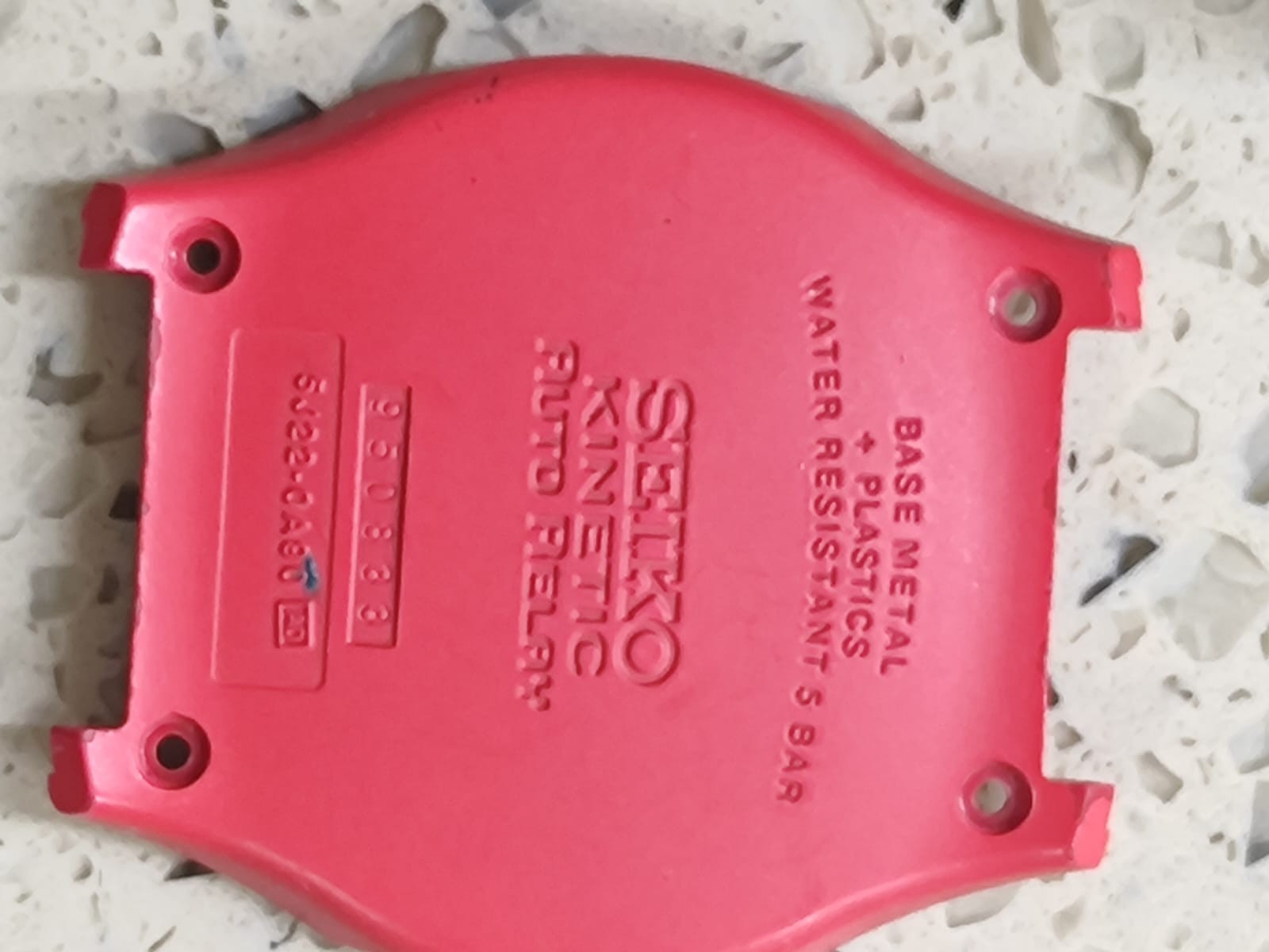 Seiko kinetic auto 5J22-0A90 Part CASE NOS