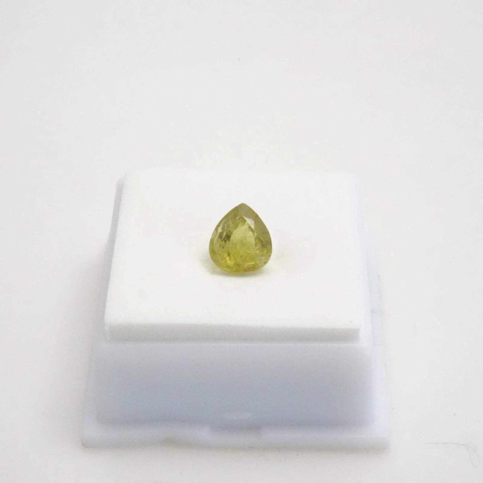 Natural 3.29ct Pear Shape Demantoid Garnet – 9.25×8.25mm – Demantoid Garnet