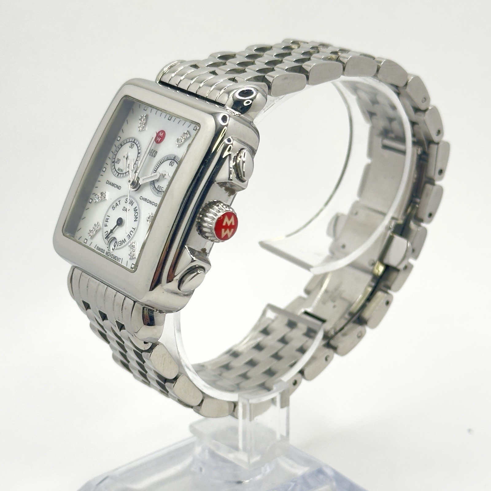 Michele Deco Diamonds luxury women’s watch Swiss Made MW06P00A0046