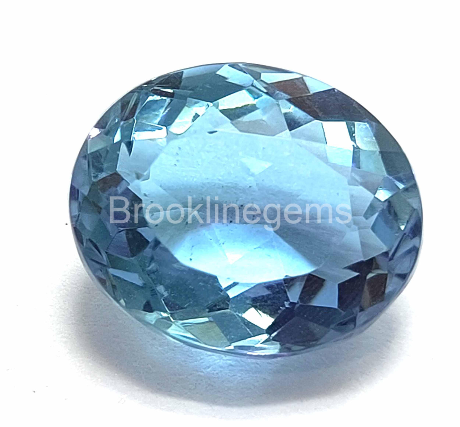 Natural Certified 14.30Ct Rare Oval Cut Color Changing Alexandrite Gemstone 4JKC