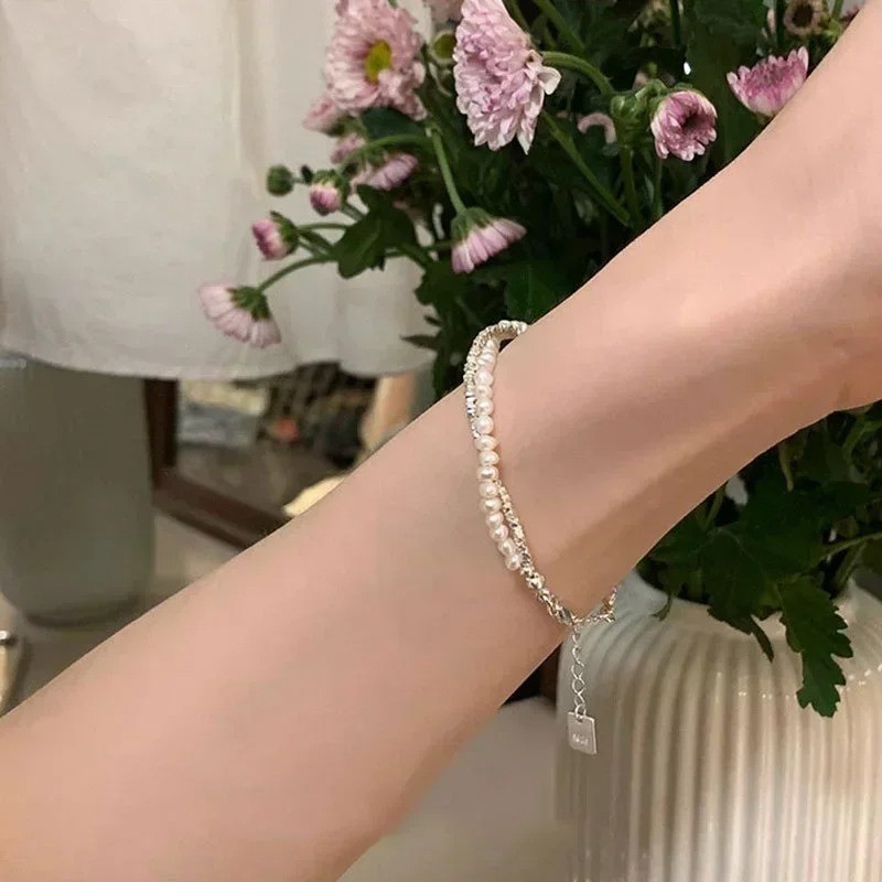 Womens Ladies 925 Sterling Silver Square Chain Bracelet Jewellery Bangle Gift **
