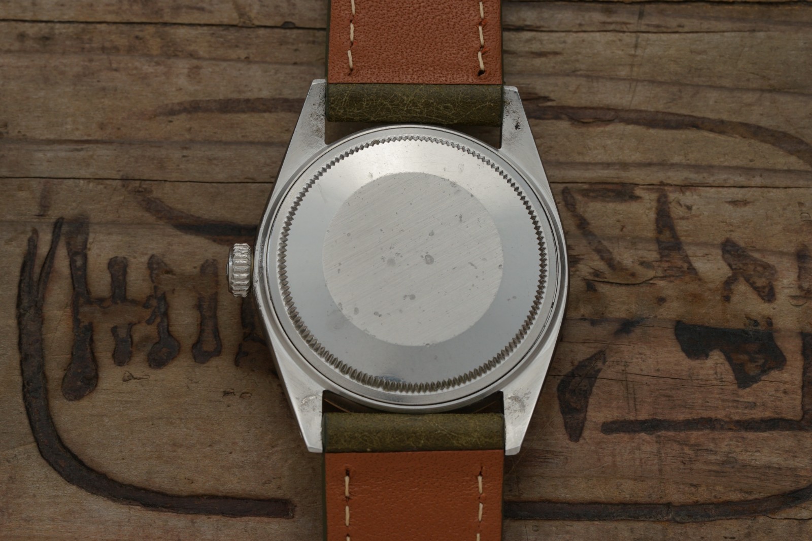 c1970 Serviced ROLEX Vintage DateJust 1601 Linen Dial 36mm cal.1570 #1586