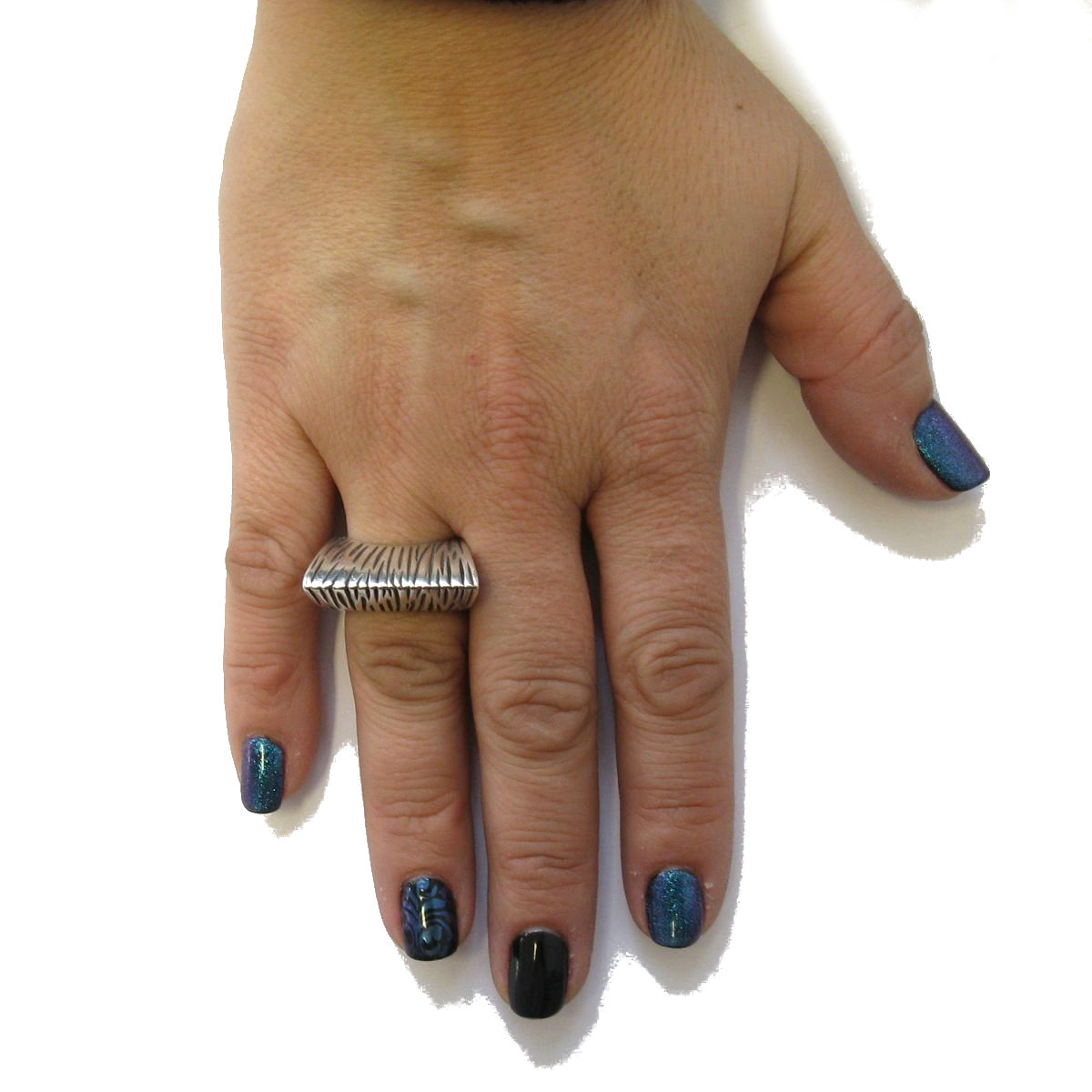 Extravagant Sterling Silver Ring Hallmarked Solid 925 Handcrafted Empress