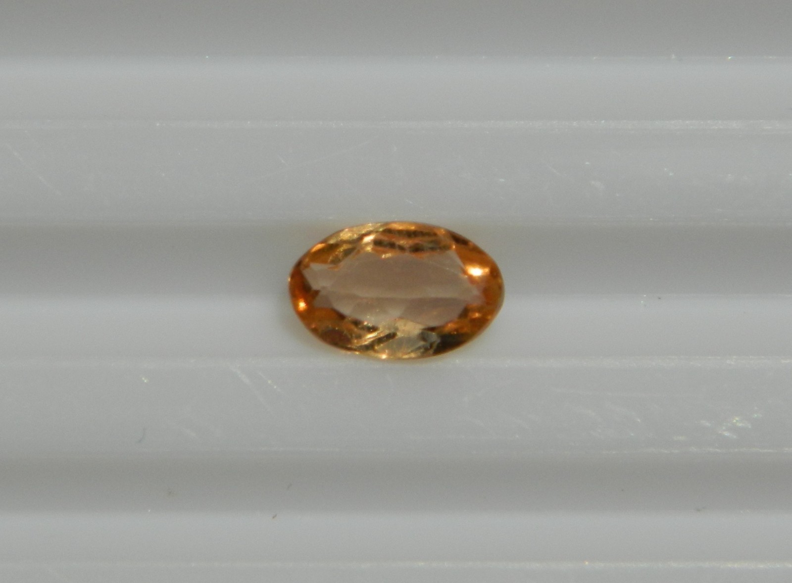 Imperial Topaz 0.36 Ct IF Oval Cut Golden Yellow Natural Brazil Gem – I236