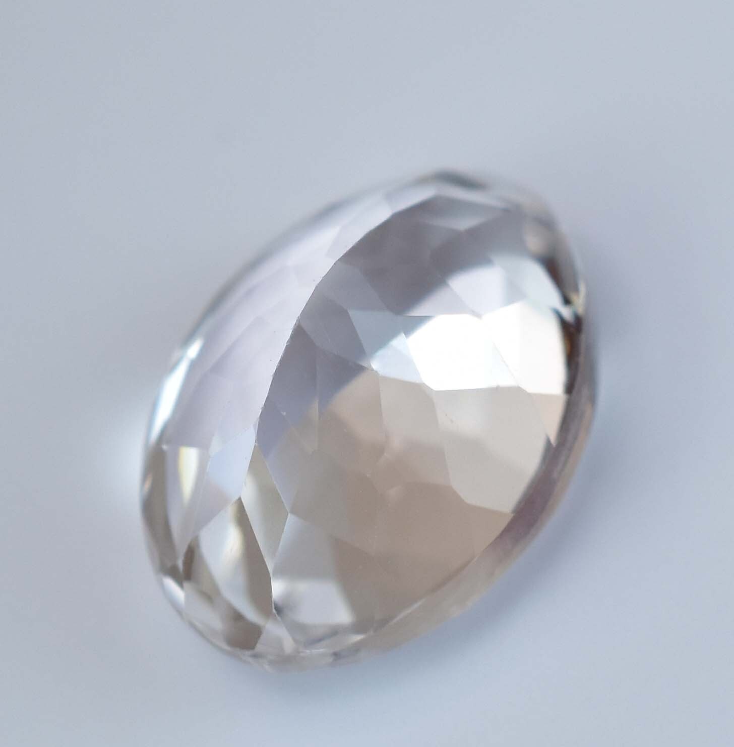 Natural 10.00 Ct White Montana Sapphire Oval Cut Certified Rare Loose Gemstone