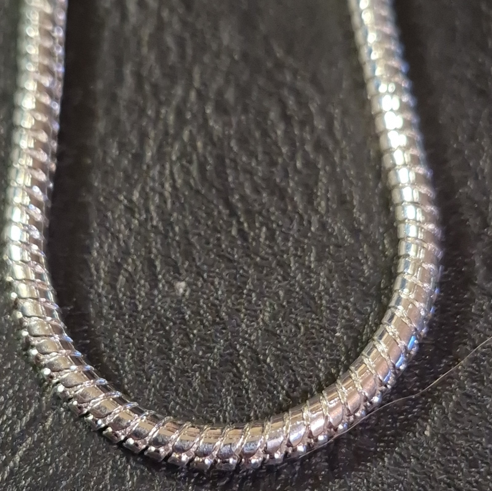925 Sterling Silver Snake Chain Necklace, Lobster Clasp, Silver