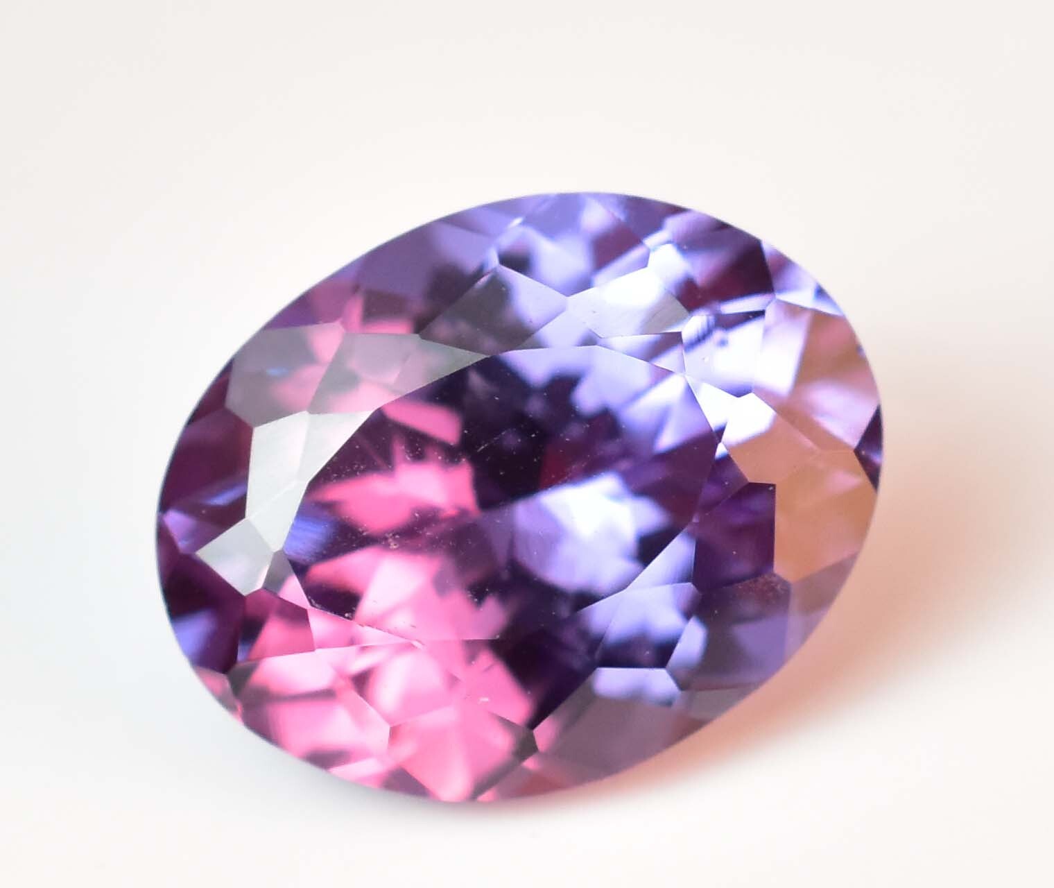Flawless Natural Color Change Alexandrite 4.85 Ct Certified Loose Gemstone