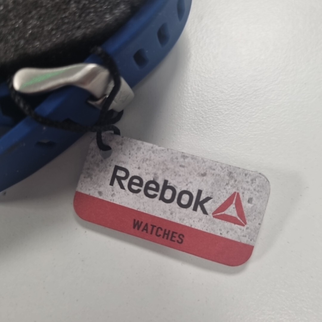 Reebok Uppercut Wristwatch 48mm Blue/Silver Men’s Watch RD-UPP-G2-S1IN-1N New OS