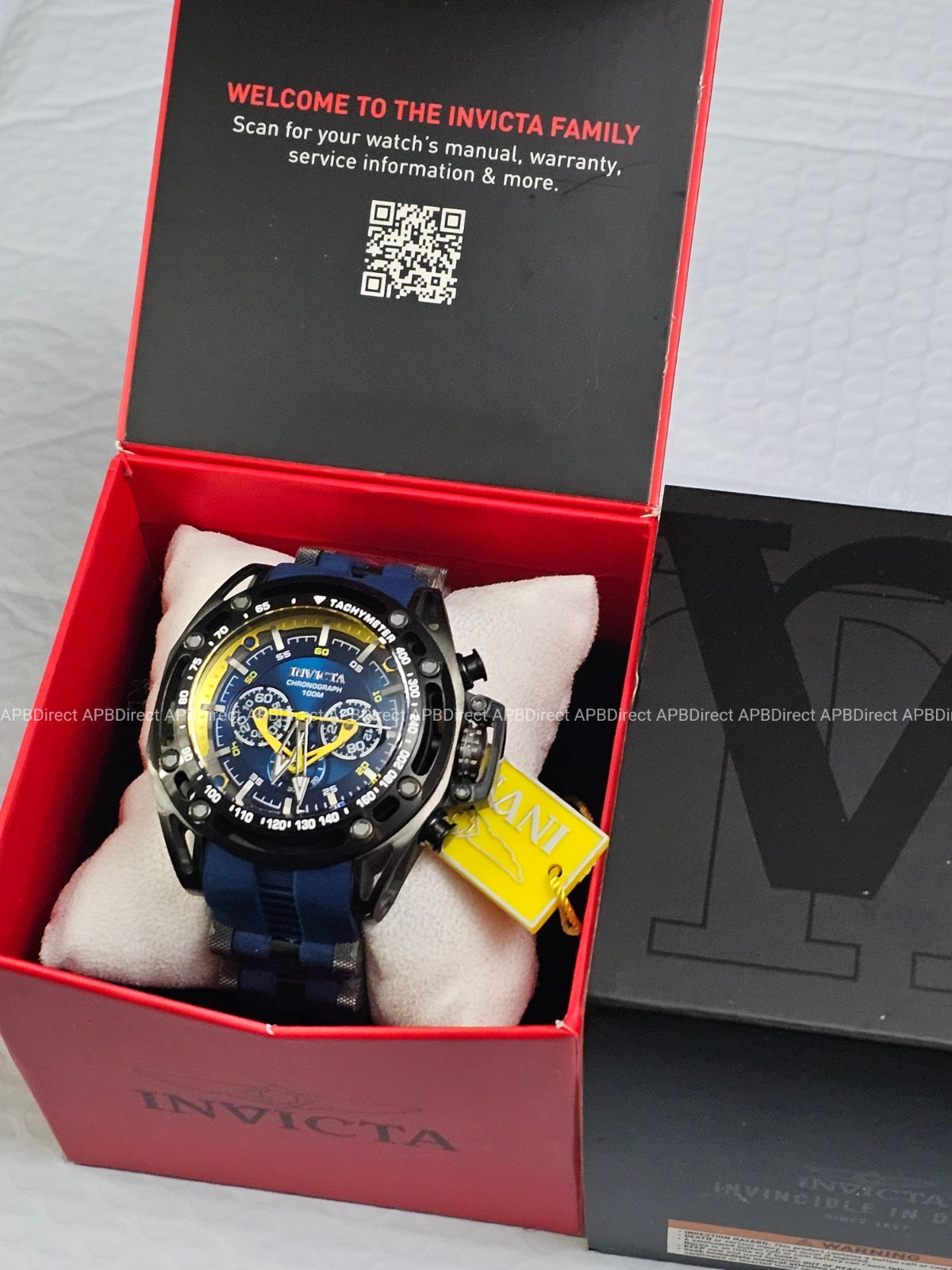 Invicta – S1 Rally – SPINNING DIALS Chronograph Flame-Fusion Crystal Mens Watch