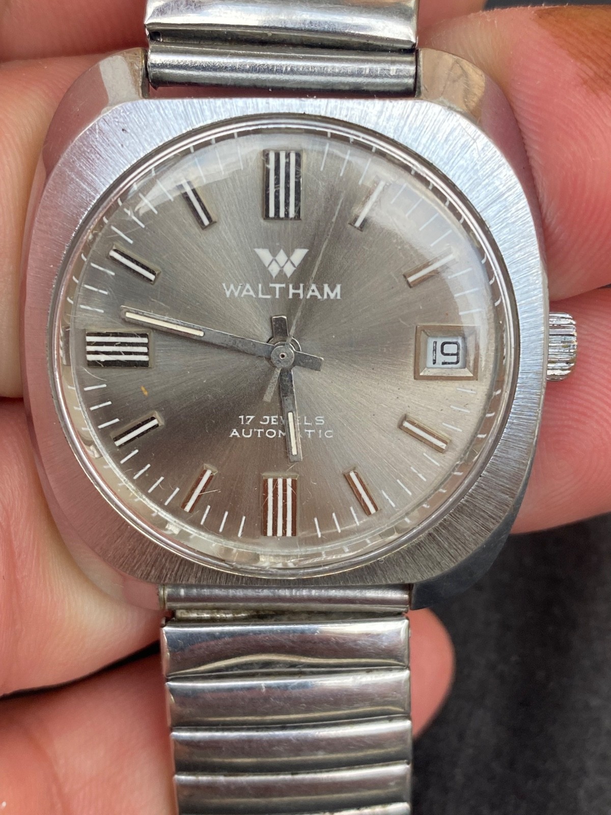 vintage watch waltham automatic 17 jewels