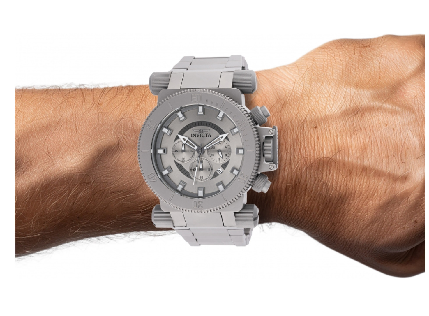 Invicta Coalition Forces Dominion Men’s 51mm Full Titanium Chrono Watch 46533