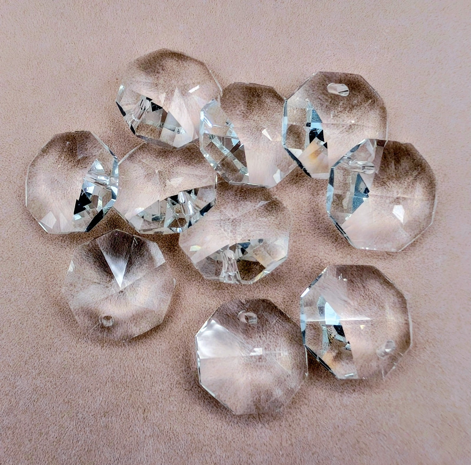 Swarovski Spectra Octagon Crystal: 1-Hole 14mm 8011/14 (10 Pack)
