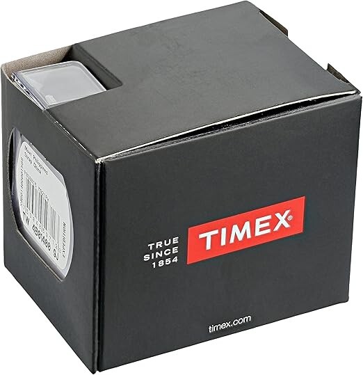 Timex Women’s TW2R63600 Essex Avenue Brown Croco Pattern Leather Strap Watch