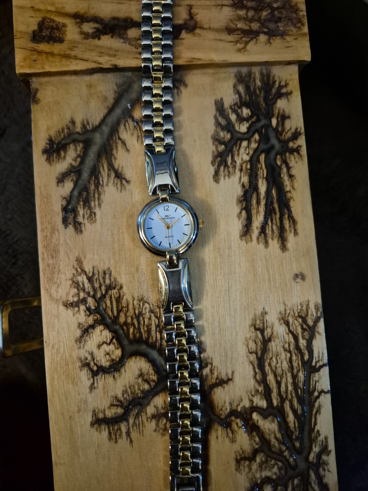 Giani-Giorgio Ladies Watch So Elegant fits 7.25″ Looks & Runs Great NICE