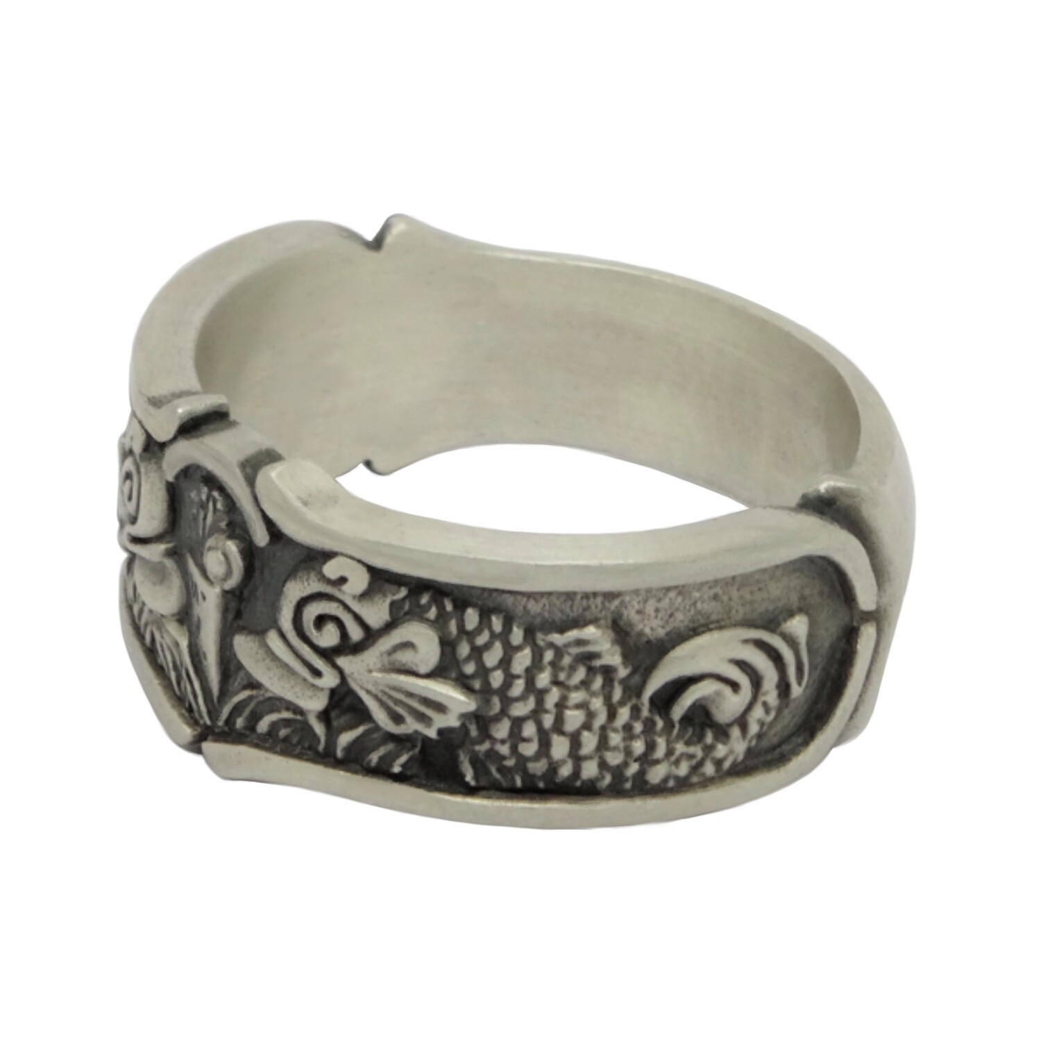 Submarine Warfare Navy Sterling Silver 925 Men’s Band Ring Handcrafted